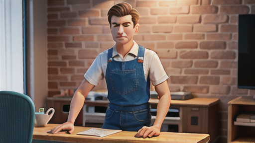 タイル工・レンガ工としてのキャリア