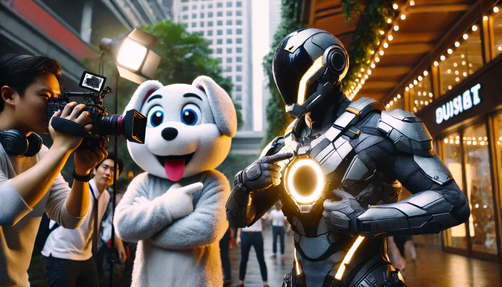 スーツアクター